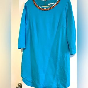 Trina Turk turquoise dress